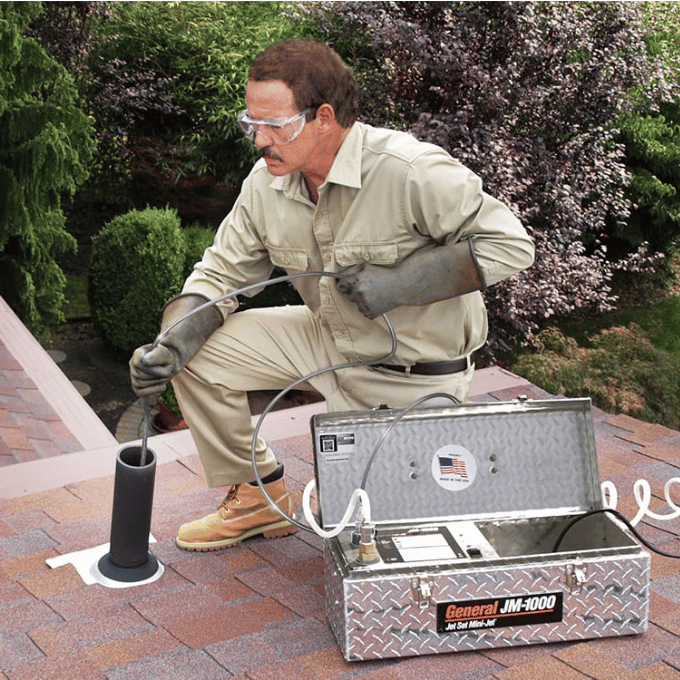JM-1000 X Mini-Jet High-Pressure Water Jet Drain Cleaner