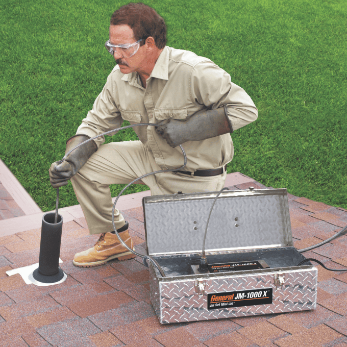 JM-1000 X Mini-Jet High-Pressure Water Jet Drain Cleaner
