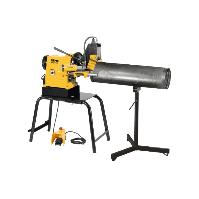 REMS Magnum pipe grooving application