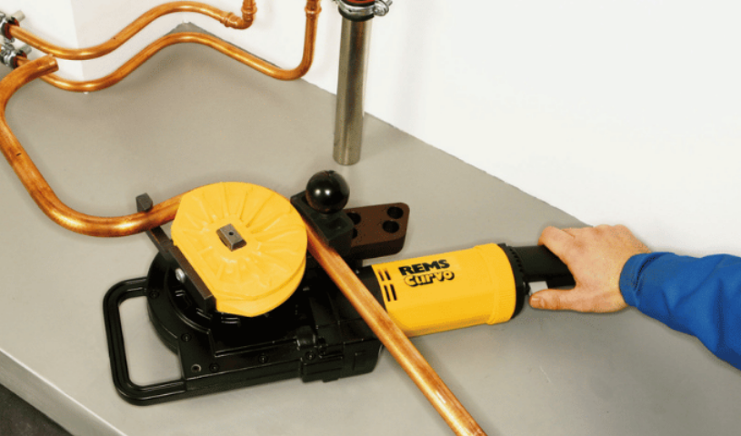 REMS Tube Bending Tool Application