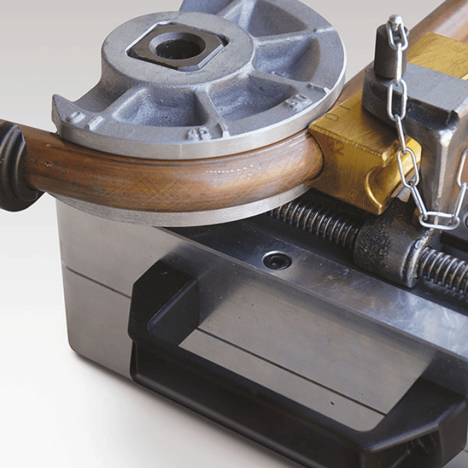 CBC UNI22 manual tube bender application image