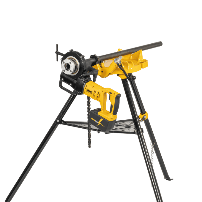 REMS Amigo 22V cordless portable threader