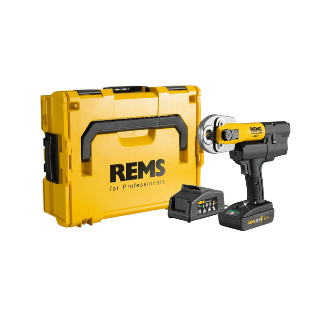 REMS Mini Akku press 22V_Radial Press Jointing_578014R